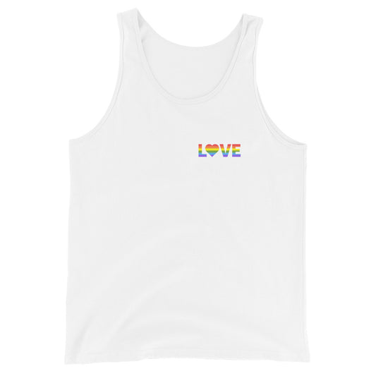 Small Love Pride Logo Tank