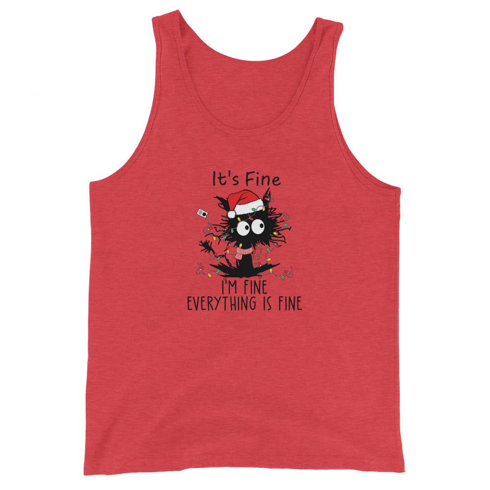 Everything is Fine Holiday Tank
