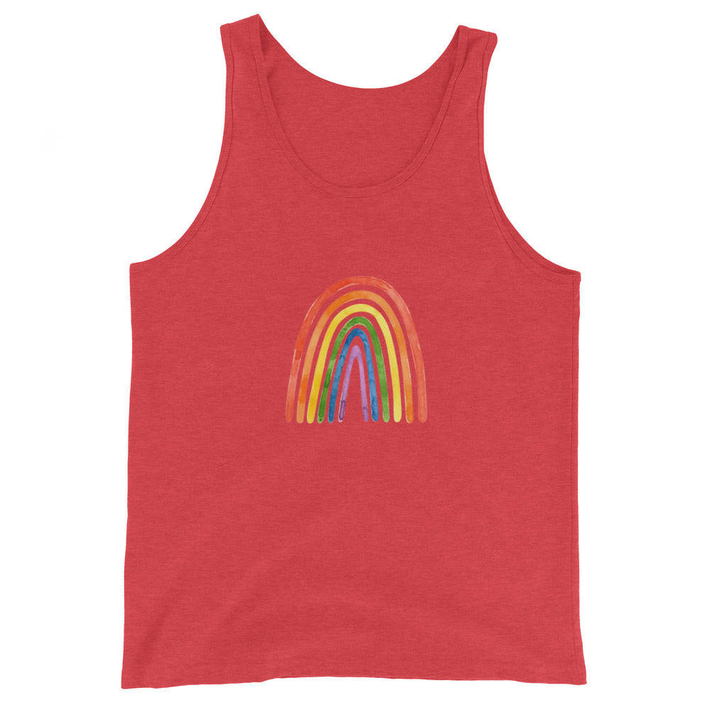 Pride Rainbow Logo Tank Top