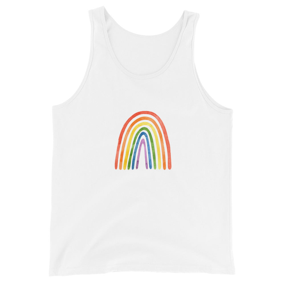 Pride Rainbow Logo Tank Top